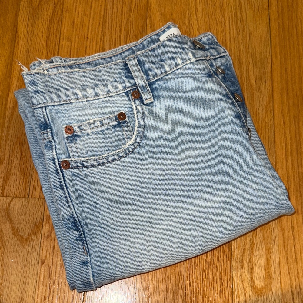Light Blue Zara Denim straight leg Jeans